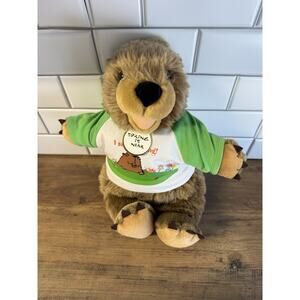 Build A Bear BAB Groundhog Day 16Plush w/ T-Shirt